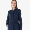 [lacoste] Women's Flannel Woven Long Dress EF896E-54NHDE