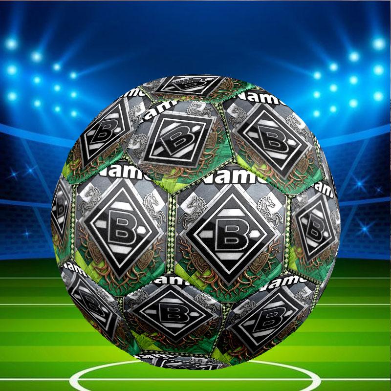 Custom Name Personalized Borussia Monchengladbach Print Size 5 Soccer Ball Training & Match Football, for Team, Kicking, Gift for Football Enthusiasts