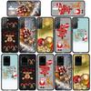 Phone Case for Samsung Galaxy S25 S24 S23 iPhone 16 15 Xiaomi Redmi Note 14 13 12 16E X 11 Pro Max OPPO Moto A3 Huawei Gift Snow Merry Christmas Cover