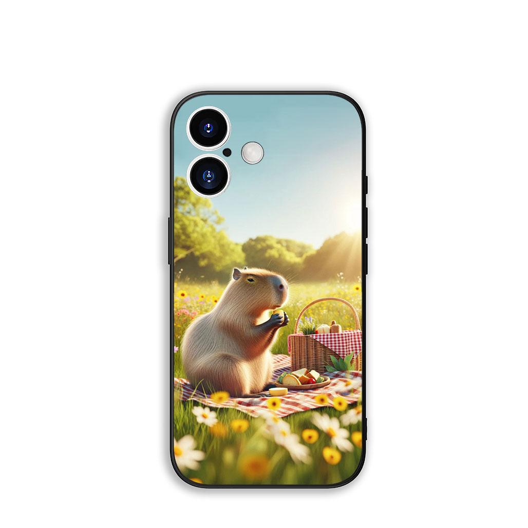 

Cartoon Capybara CutePhone Cover Case for OPPO A54 A40 A60 A80 A18 A16 A17 A38 A78 A79 A57 A55 A96 A15 A12 Casing OPPO A54 4G