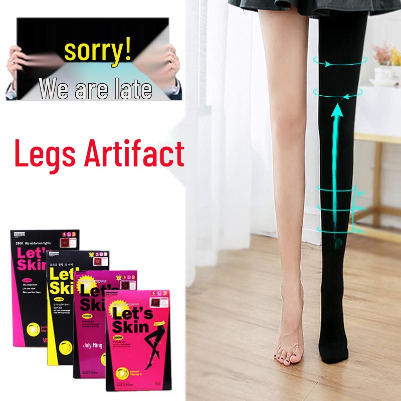 Women's Autumn/Winter Slimming Leggings: Pressure Base Pantyhose with Beautiful Lace Stockings