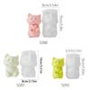 Silicone Mold Cats Shaped  Rebound Decompression Toy Molds Practical Ornaments Making Mould Jewelry Tool for Craftsmen