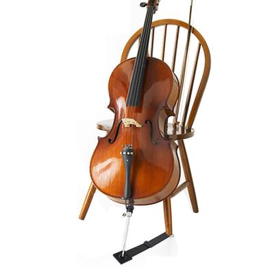 Cello-Endstachel-Anker Cello Antirutsch-Vorrichtung Verstellbarer Gurt Rutschfester Stopper Halter Ständer mit O-Ring und Kratzschutz