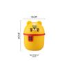 Cartoon Dragon Desktop Trash Can with Lid - Plastic Sundries Storage for Home or Office