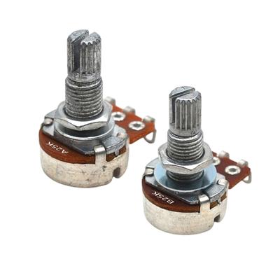 5 ks 18mm Knoflíky Hřídel Kytarový Potenciometr 25K A/B Kytarový Zesilovač Potenciometr Elektrická Kytara Volume Tón Knoflíky Snadné Použití