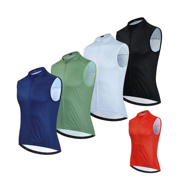Men's Adult Plus Size Cycling Jersey Vest Waterproof Windproof Breathable Lightweight Anti-UV Quick Dry Recyclable
