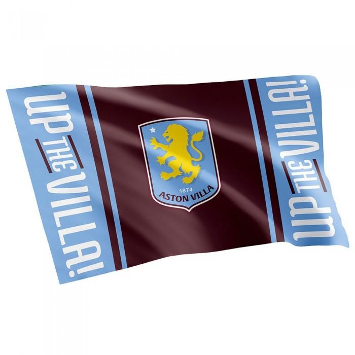 Aston Villa FC Hoch die Villa-Flagge