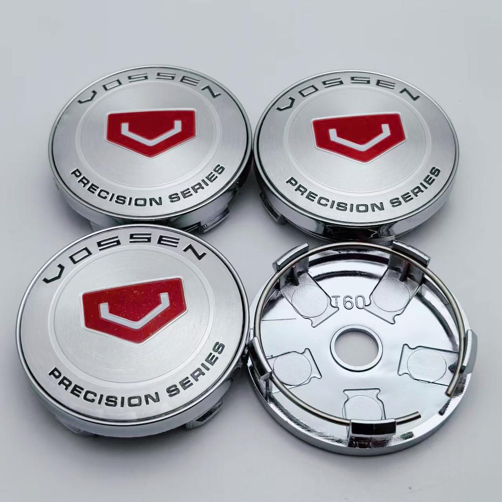 4 buc Embleme Logo Vossen Capace Centru Jantă Mașină 60MM Clip 56MM Jante Capace Butuc Capac Jantă Capac Praf Înlocuire Accesorii Auto