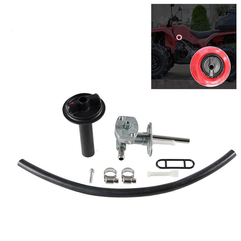 Fuel Gas Valve Petcock Switch Kit New Fit for Yamaha ATV Grizzly 350 660 Bruin 350 YFM350 YFM660 5KM-24500-10-00