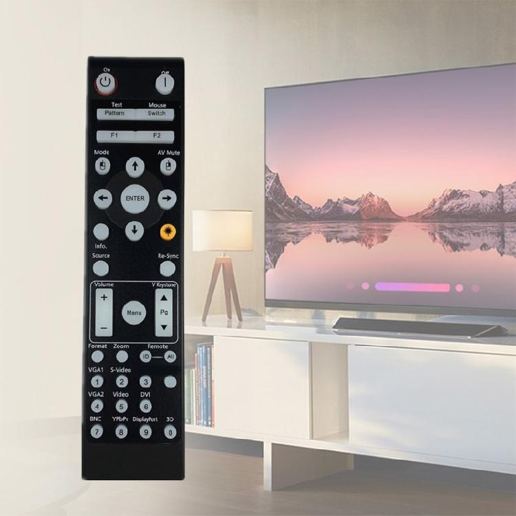 Ergonomic Projector Remote Control for Optoma EH505 X600 X605 BR541 BR561 W415 WU515 Series Response & Sensitivity