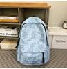 Schoolbag backpack new schoolbag for female junior high school students simple and versatile printed bear niche design college student computer 