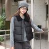 Cotton Vest Women's Autumn and Winter New Product Lapel Outside Wearing Cotton Jacket Vest Vest Jacket Tide