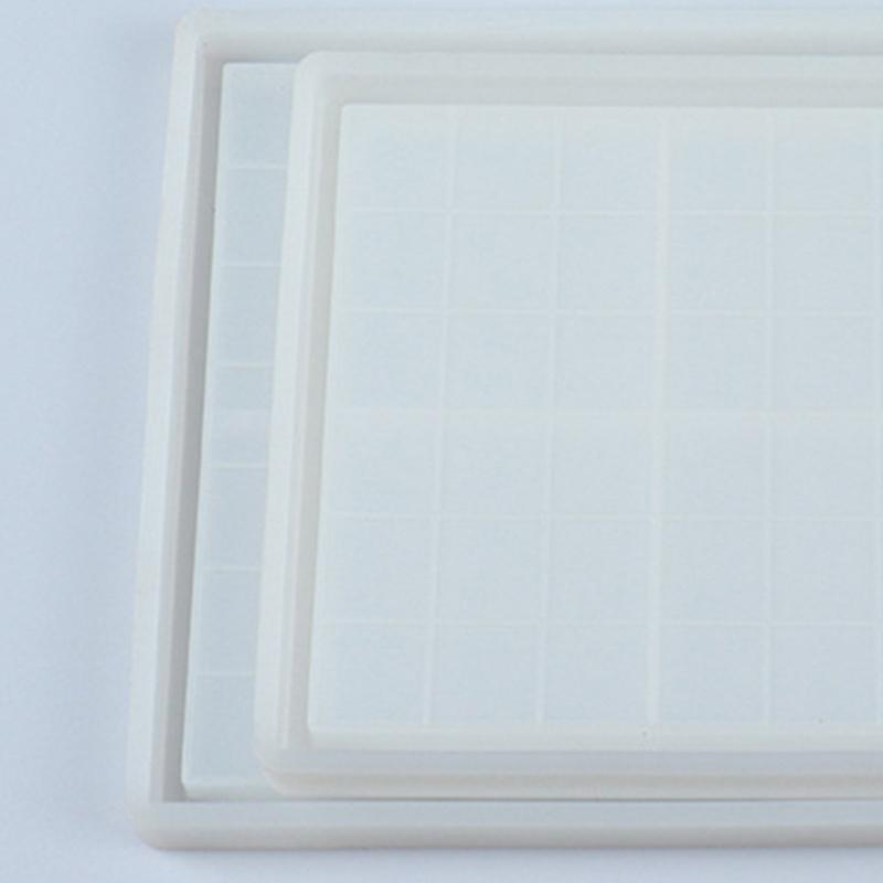 Chess Board Resin Mold Checker Game Board Silicone Mold 3D Chess Pieces Resin Casting Molds for DIY Jewelry Crafts