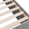 Bed Frame Concrete Grey 75 x 190 cm Engineered Wood