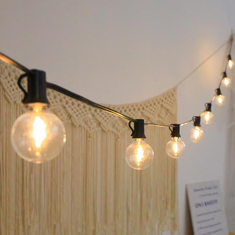 Outdoor Solar Globe String Lights