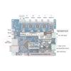 3D Printer Parts Clone DuetWifi Duet 2 Wifi V1.04 Advanced 32 Bit Electronics Controller Board Moth