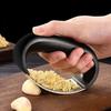 Stainless Steel Rocker Garlic Press, Heavy Duty & Dishwasher Safe