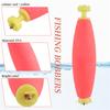 Classy-20 Pieces Fishing Bobbers Weighted Foam Snap On Float Weighted Bobbers For Fishing Tackle Accessories Fishing Supplies