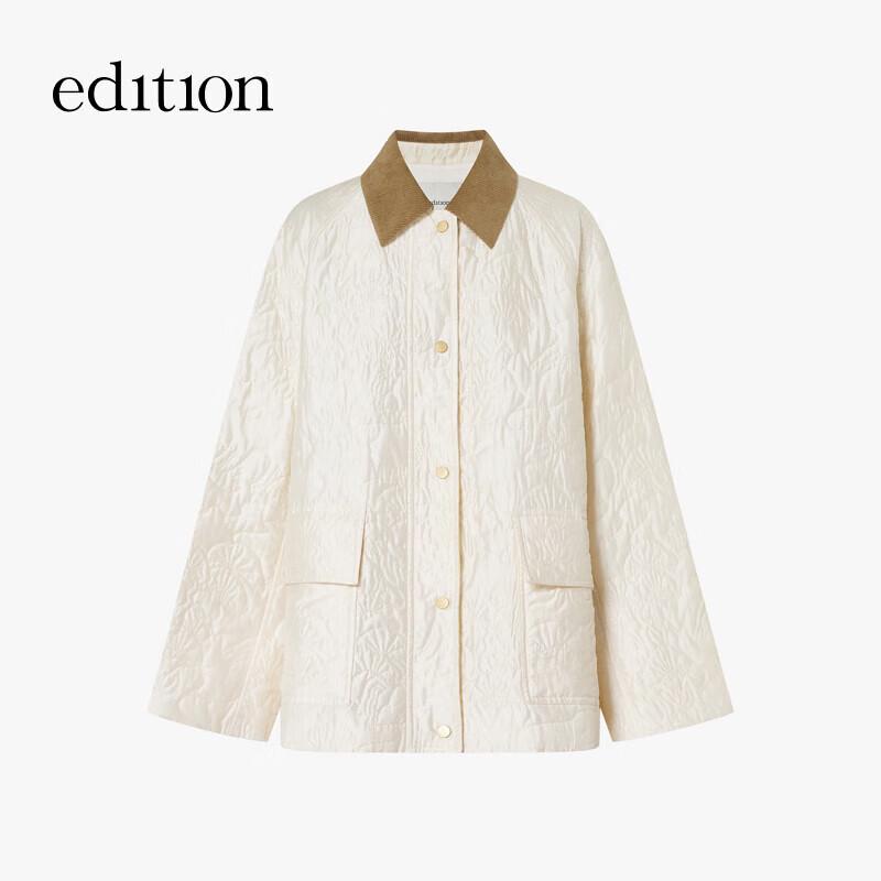 Edition Women's Oriental Embroidered Padded Workwear Jacket
