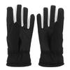 1 Set Vinter Pekskärmshandskar Vattentäta Förtjockade Fleece Varma Handskar för Män Kvinnor Utomhus Cykling Skidåkning Svart L