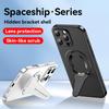 KEYSION Magnetic Phone Case for VIVO V70 5G Metal Paint Soft Silicone+PC Upright Kickstand Shockproof Back Cover for VIVO V70