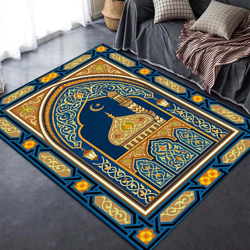 2025 New Muslim Carpet Rug for Living Room Bedroom Home Sofa Decoration,Kids Play Non-slip Floor Mat130