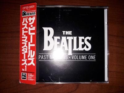 CD BEATLES - Past Masters Volume One CP325601 EMI 1989 Japan Rock