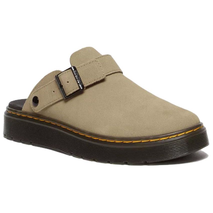 Dr. Martens Casual Versatile Silent Anti-Wear Closed-Toe Slippers Unisex Slippers Beige 31814439