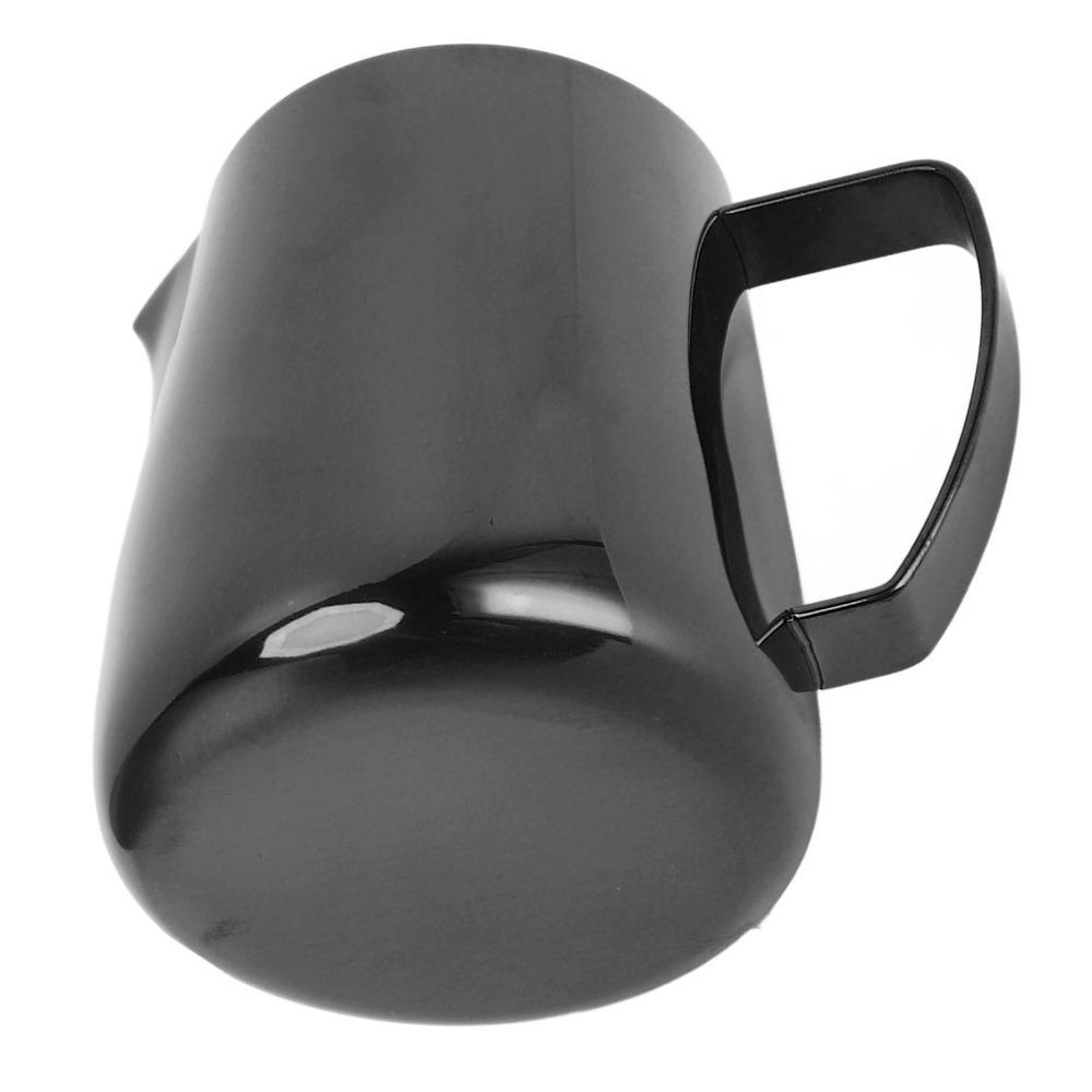 350ml Capacity Stainless Steel Pitcher 304 Stainless Steel Latte Art Pitcher Coffee Shop Use
