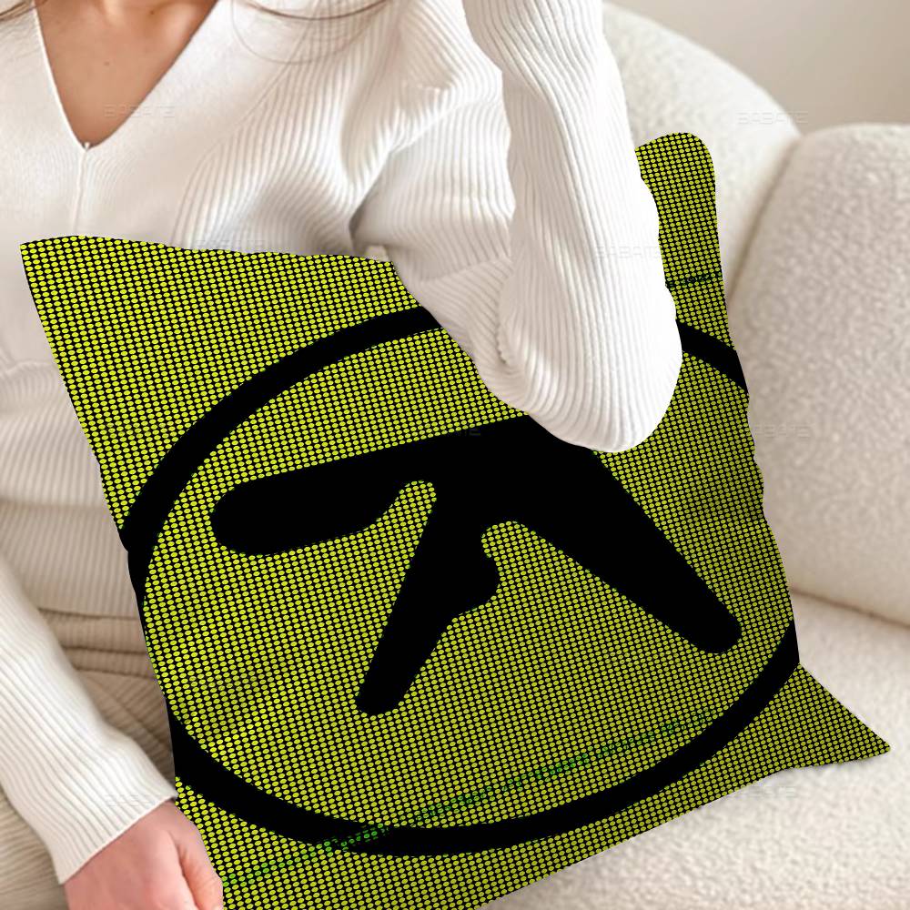 DJ A-Aphex T-Twin Pillow Cushion Cover Pillowcase Living Room Sofa Home Decor Customized