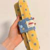 Vintage Prikket Sammenrulbar Blyantstaske Dobbeltbrug Makeuppenselholder Bærbar Gave