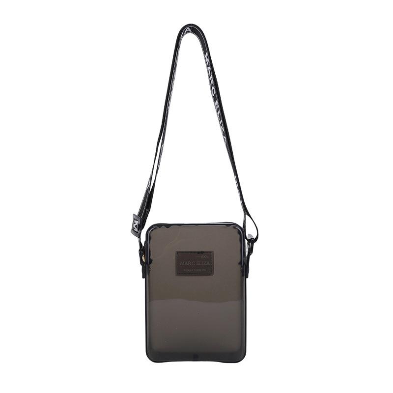 Shoulder bag Fashion small square bag bag Transparent handbag Messenger bag Women's mobile phone bag Women's messenger bag
