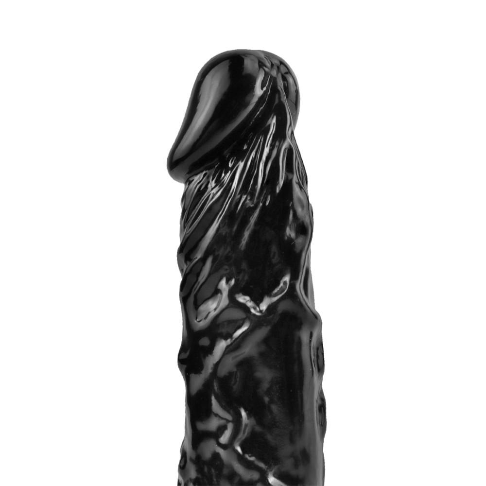 Black Wearable Realistic Soft Dildo Penis Cheap Small Anal Dildo Suction Cup Masturbators Butt Plug Toys for Women