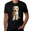 T-shirt Cucciolo di Labradoodle Cane Carino Traspirante T-shirt da Viaggio
