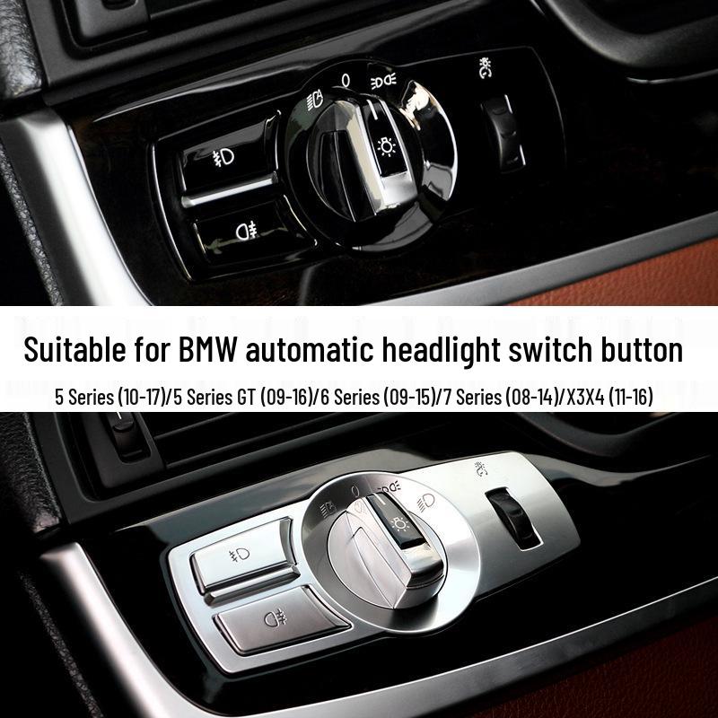 BMW 5, 6, 7 Series, X3, X4 Headlight Switch Button Replacement for F10, F18, F25, F01, F02.