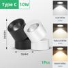 Led Downlight Bodové svítidlo Stropní svítidlo 220V 5W 10W15W Přisazené LED svítidlo Stropní svítidlo pro osvětlení obývacího pokoje Kuchyně