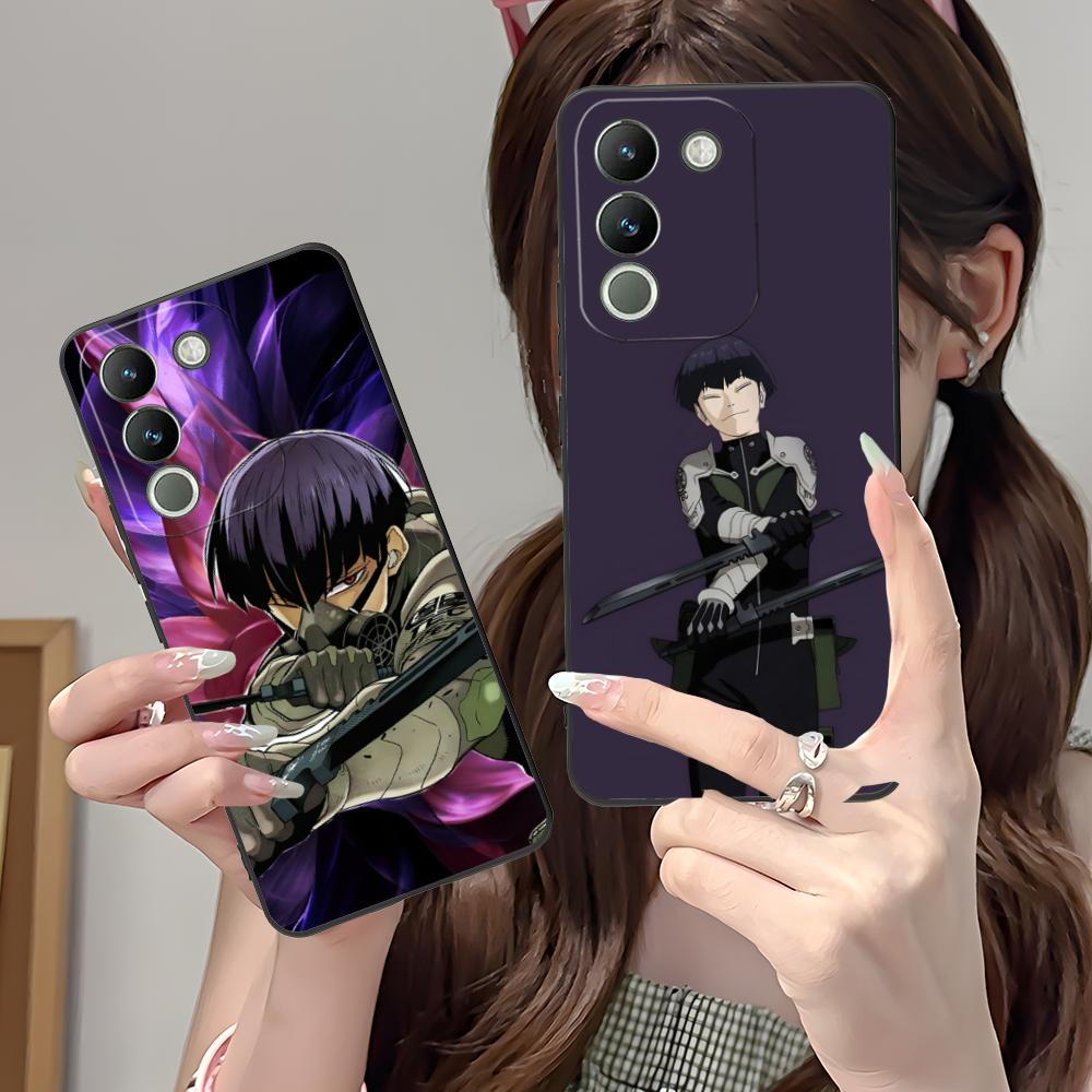 Kaiju No.8 Hoshina Soshiro Phone Case for VIVO V60 V50 V40 V30 V29 V27 V25 V23 Pro Lite 5G Colorful Printing Cover Pretty Cover