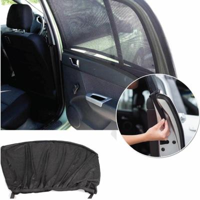 2pcs Universal Sun Shades Front Rear Side Seat Car Window Socks Baby Kids Protection Sunshade Curtain Sun Visor Shade Mesh