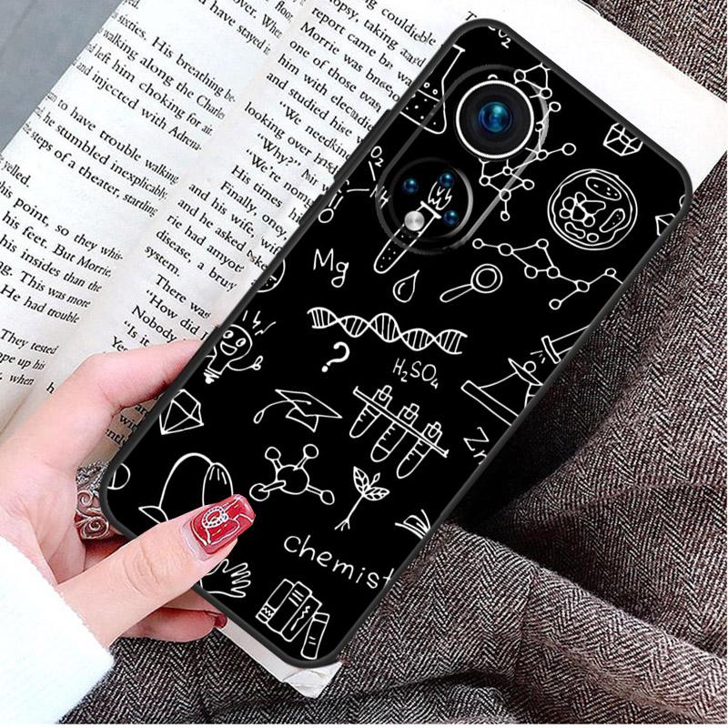 Science Chemistry Formulas Case For Honor Magic 6 Pro 50 70 90 X6 X7 X8 X9 X6a X7a X8a X9a X8b X9b Magic 5 Lite Cover