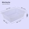 Bingyue Thickened Plastic Rectangular Drain Basket