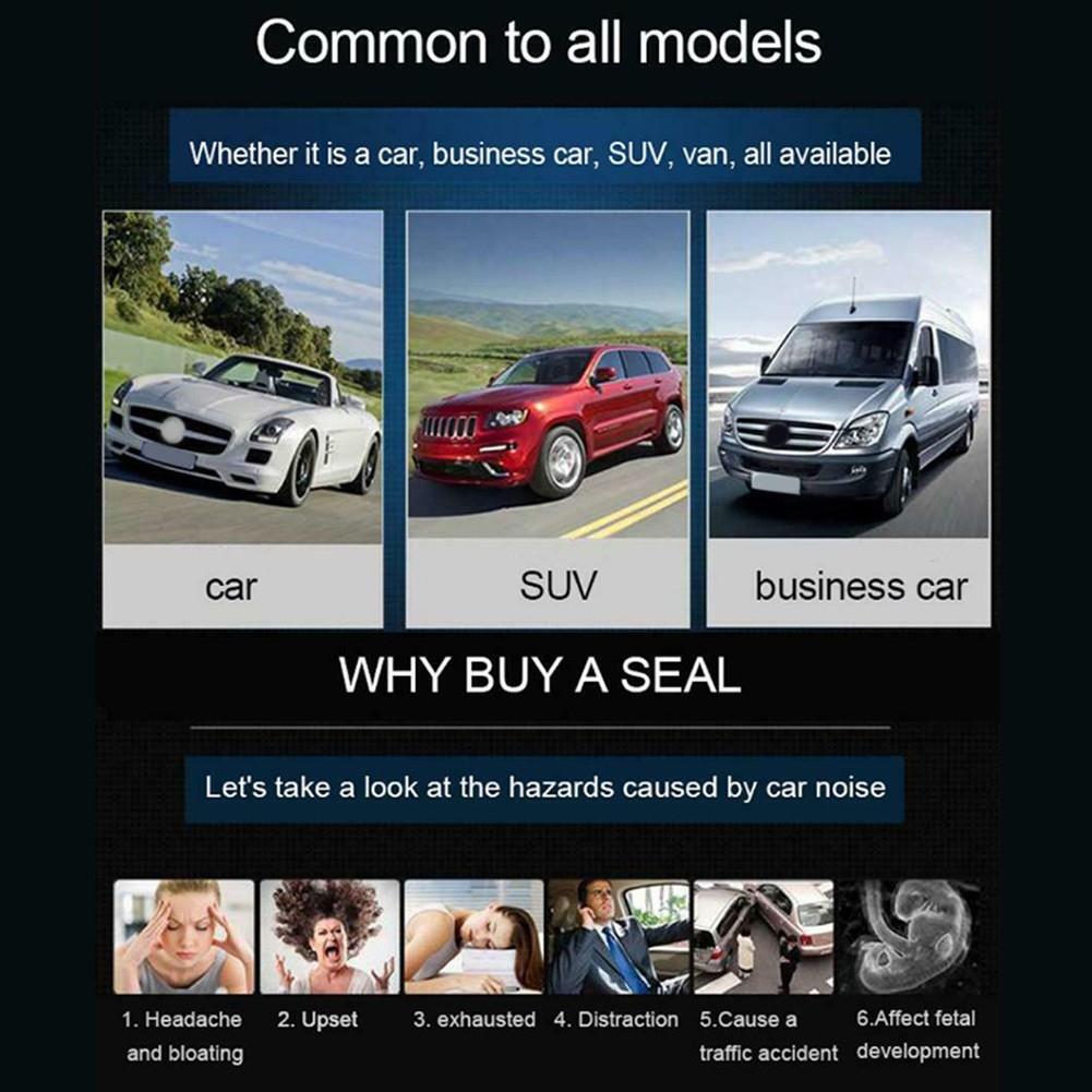 Dichtleiste für Auto Front-Heckstoßfängerlippe Scheinwerfer Dichtleisten