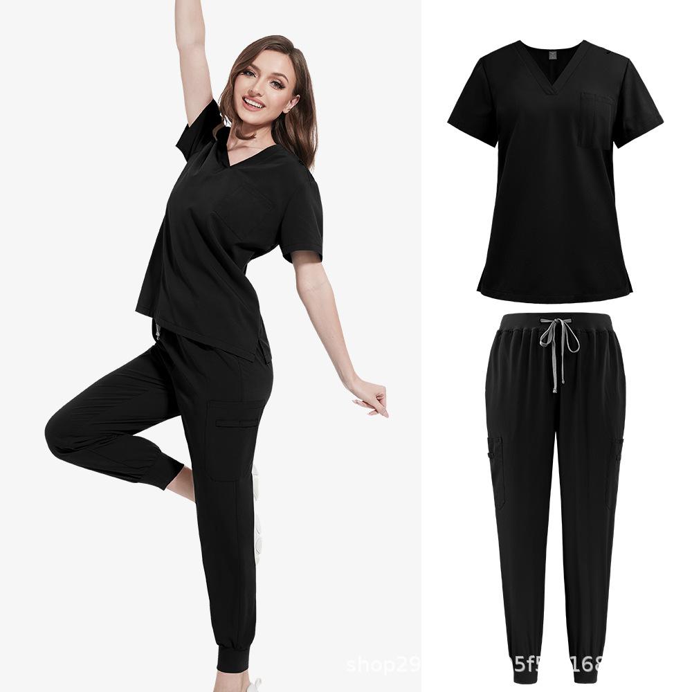 Nianqing Hand Washing Clothes, The Same For Men And Women, Plus Size, Hot-Selling Doctor And Nurse Quick-Drying Work Clothes Set