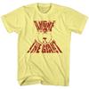Andre The Giant T Shirt Real Yellow Heather