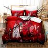 3D Printed Hazbinel The Vees Bedding Set for Boys Girls Duvet Cover Pillowcase Twin Queen King Full Single Double Sizes