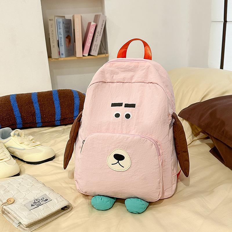 Schoolbag1011 new high-value Japanese ins fresh, sweet and cute puppy backpack for primary school students large-capacity backpack