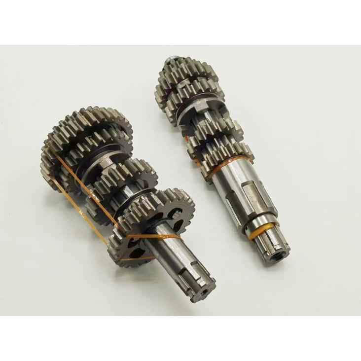 Motorcycle Main Shaft Countershaft Gearbox For QJIANG keeway superlight 200 202 QJ200-2H 200cc engine Sets Of Teeth QJ200 2H