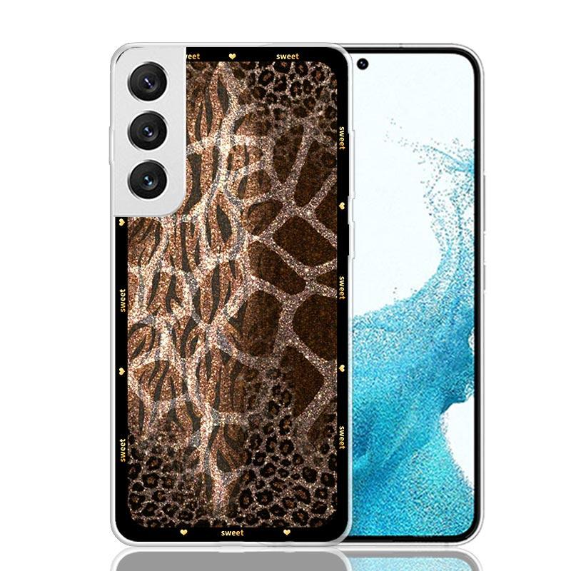 Animal Leopard Print Phone Case For Samsung Galaxy S26 S25 Edge S24 S23 FE S22 Ultra S21 Plus S20 + Fundas Cover Coque Galaxy S2