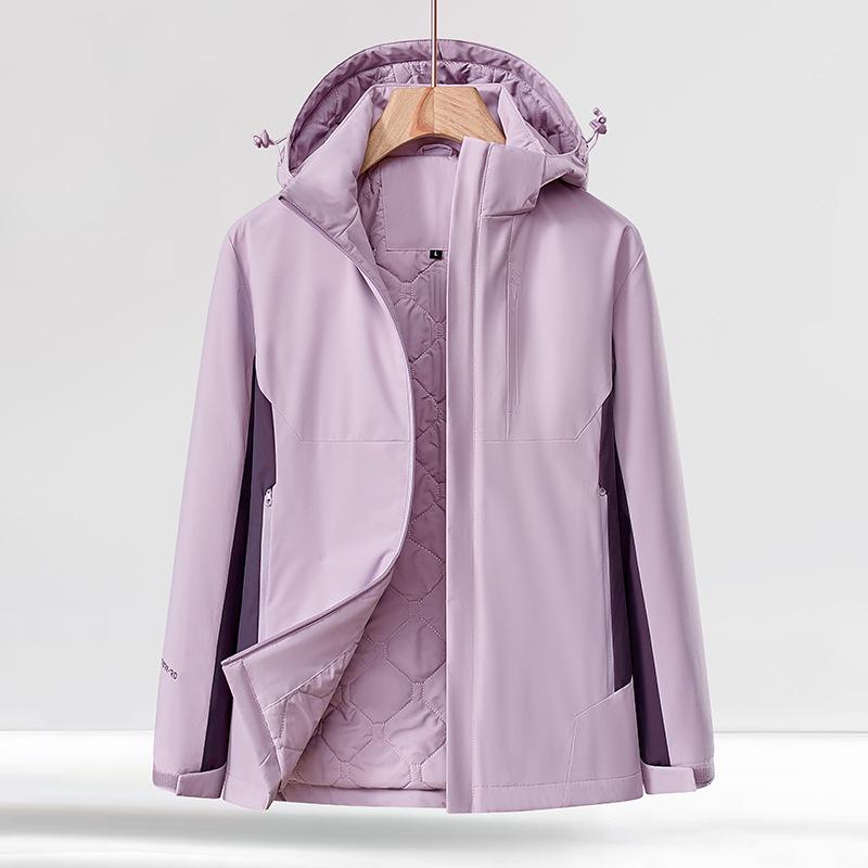 Unisex 2026 Winter Ski Jacket: Thick, Warm, Hooded Coat for Mountaineering