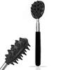 Extendable Cactus Back Scratcher with 1/4-inch & 1/2-inch Spikes, Retractable One-Hand Itch Stick for Men & Women, Durable PVC
