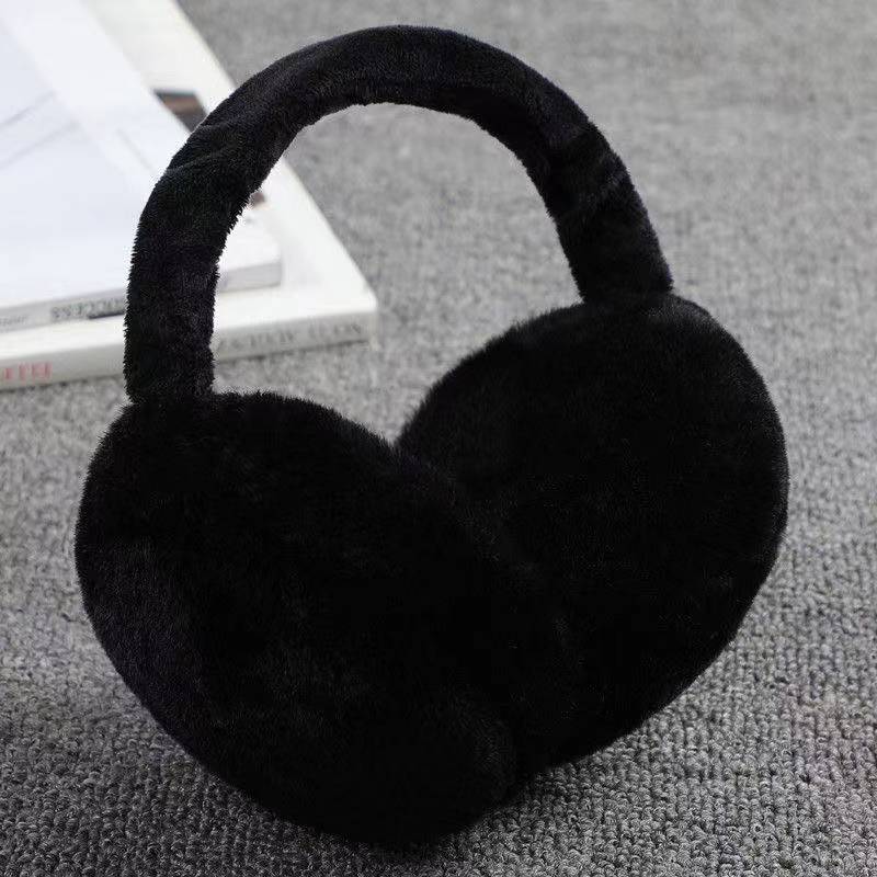 1/2/3pcs Foldable Hamburger Earmuffs for Winter Warmth, Men's and Women's Stretchable and Parent-child Ear Warmers
